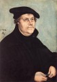 Portrait de Martin Luther Renaissance Lucas Cranach l’Ancien